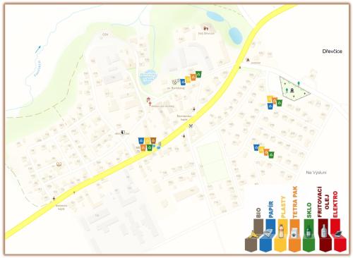 Mapa tříděného odpadu